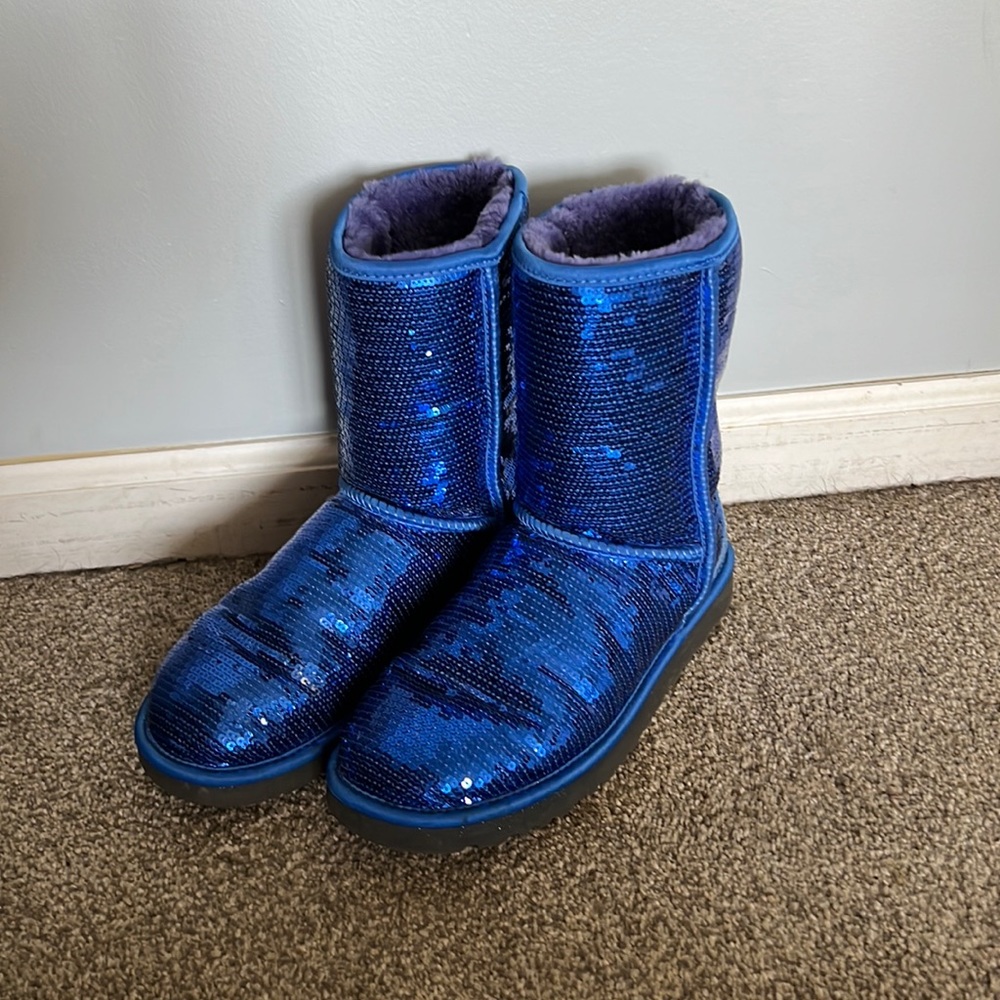 Royal Blue Sequined Women’s UGGS